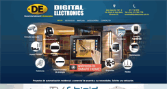 Desktop Screenshot of digitalelectronics.com.mx